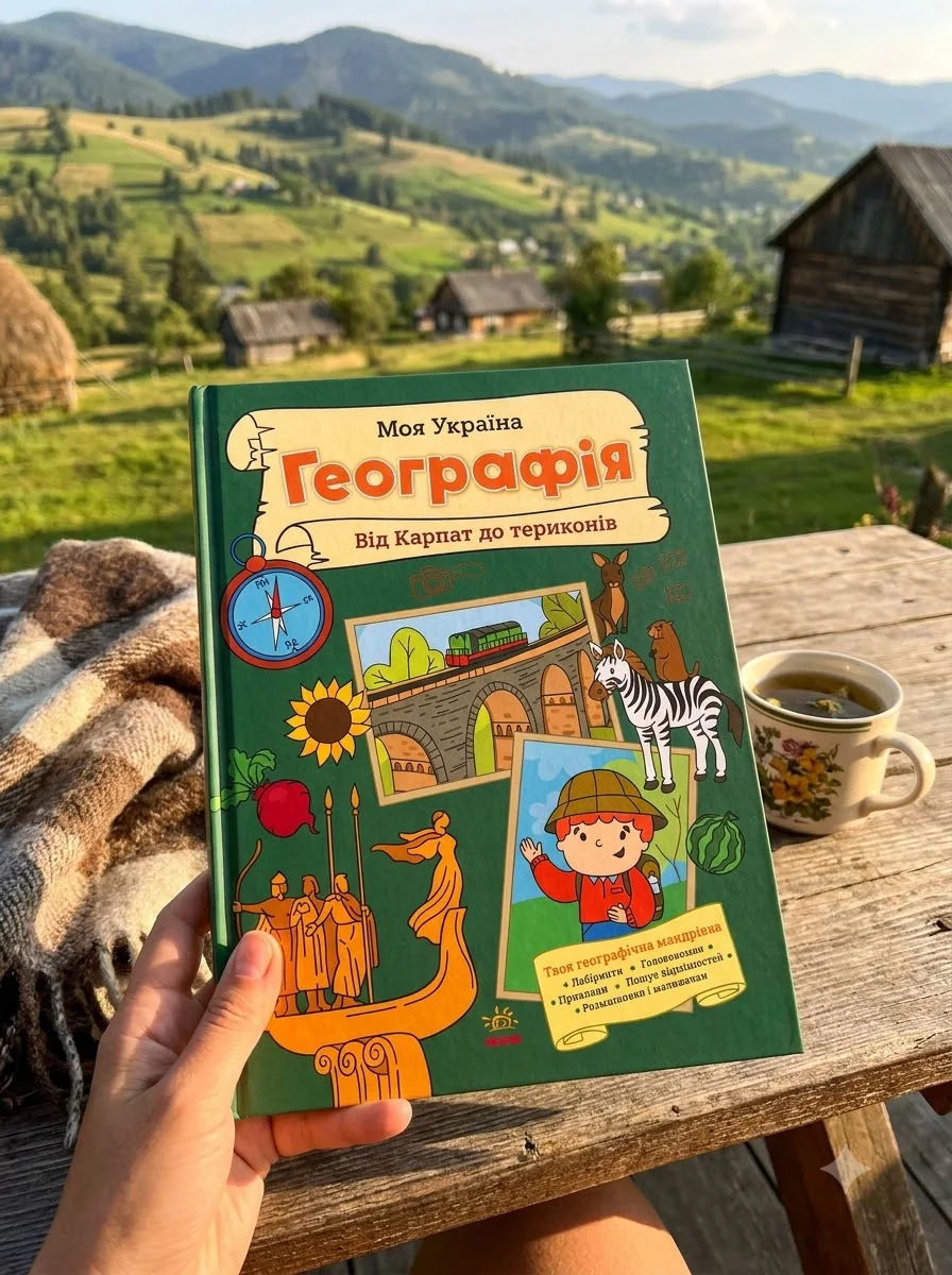 Моя Україна. Географія від Карпат до териконів — Дитяча література