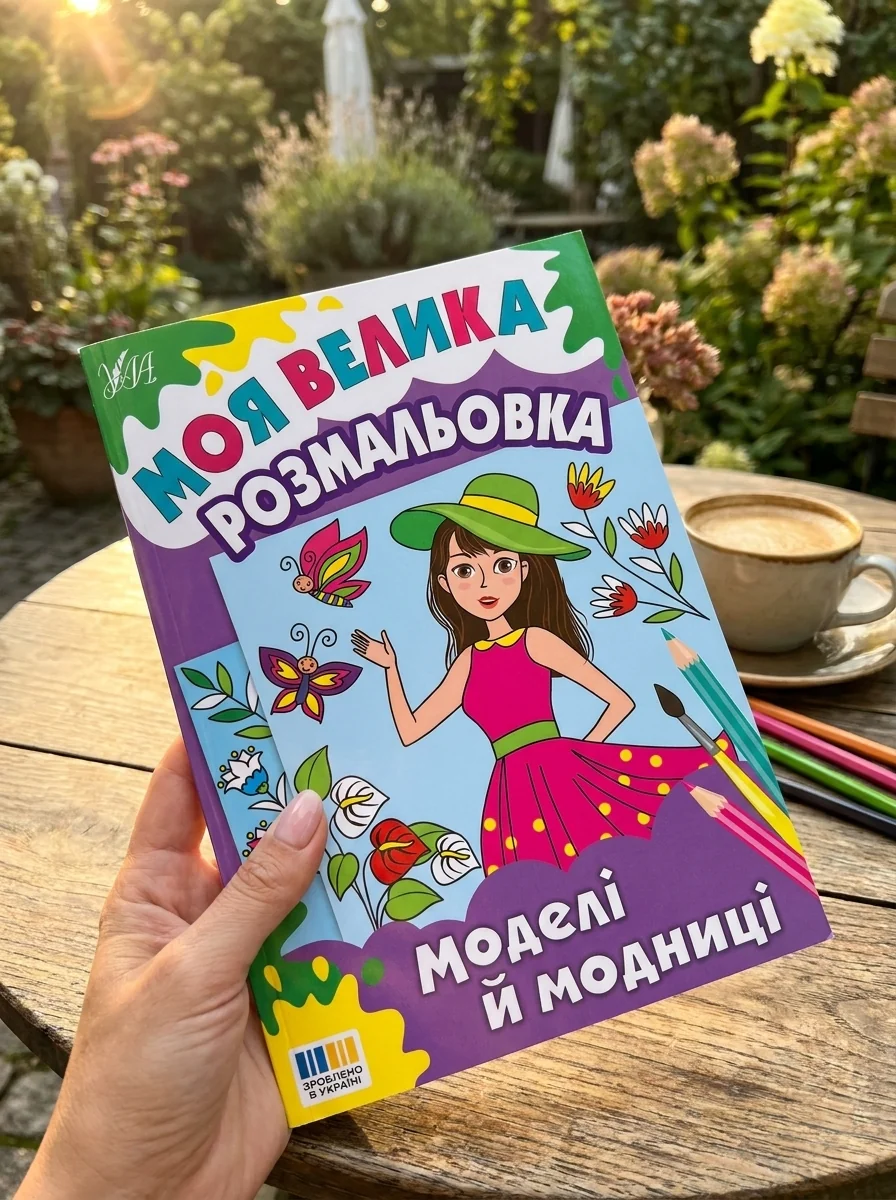 Моя велика розмальовка. Моделі й модниці — фото 2
