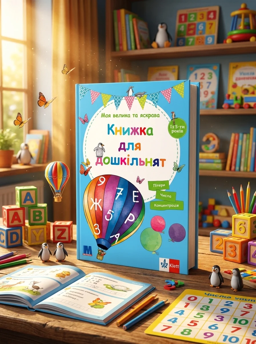 Моя велика та яскрава. Книжка для дошкільнят — Бірґіт Ебет, обкладинка