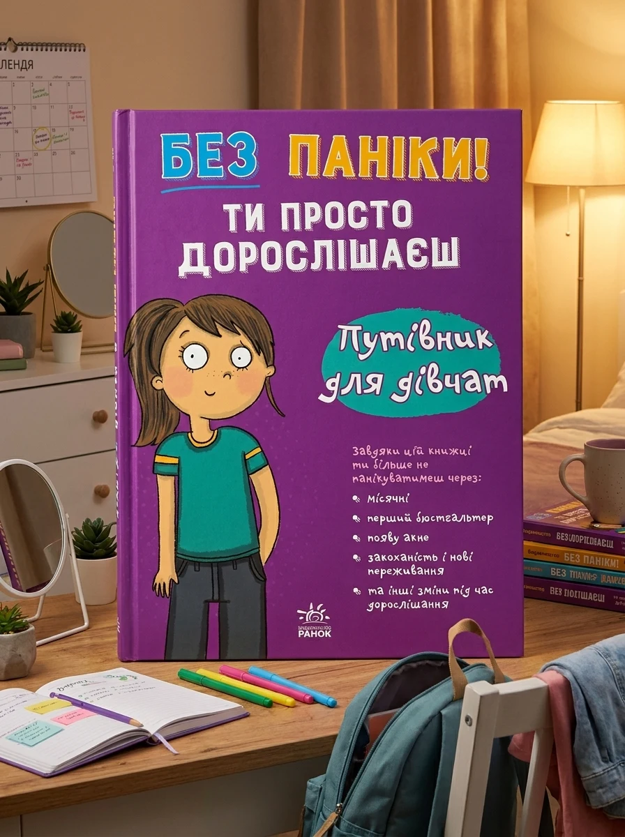 Моє тіло. Без паніки! Ти просто дорослішаєш! Путівник для дівчат — Наука та психологія