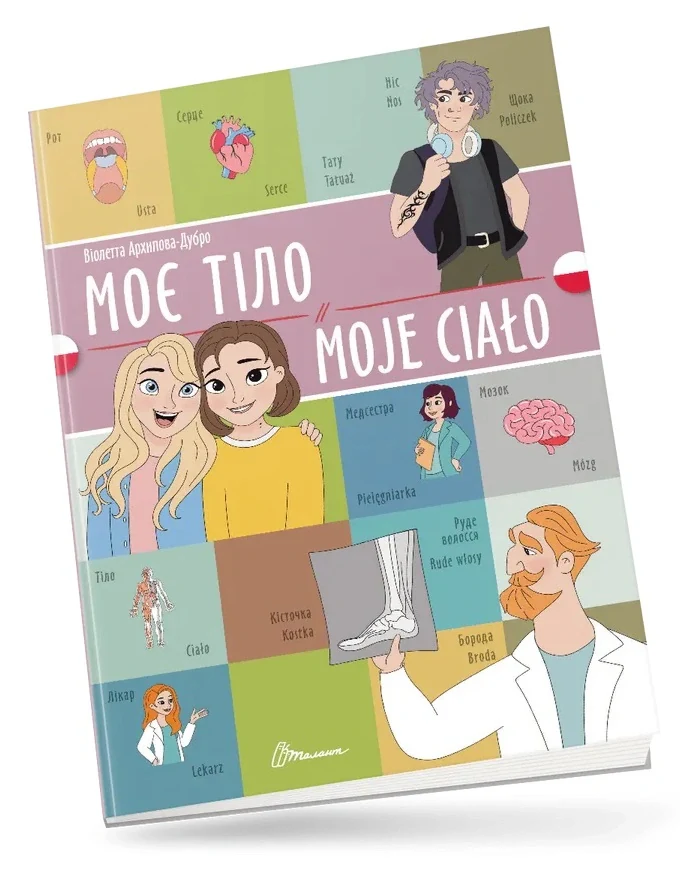 Моє тіло. Moje сiało. Українсько-польська,