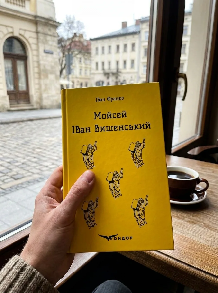 Мойсей. Іван Вишенський — Іван Франко, обкладинка