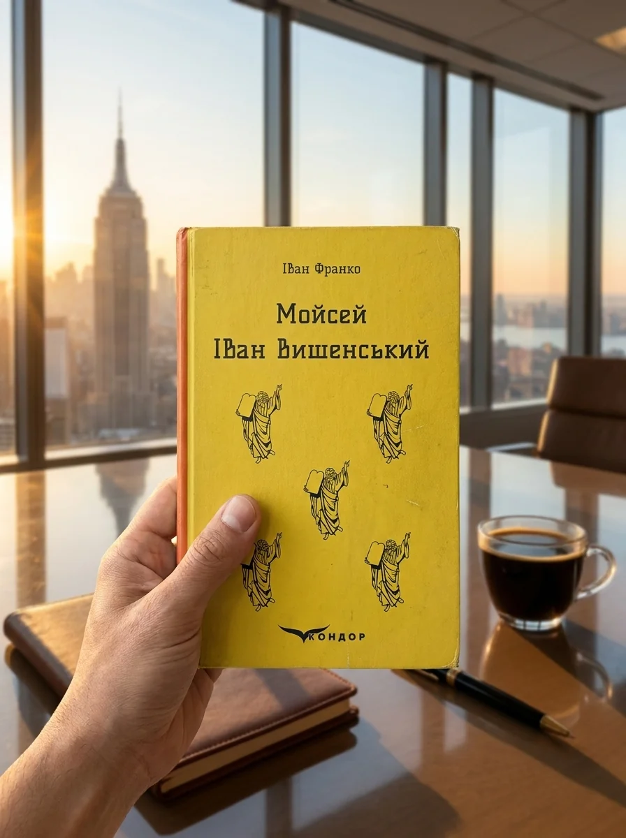 Мойсей. Іван Вишенський — Іван Франко, обкладинка