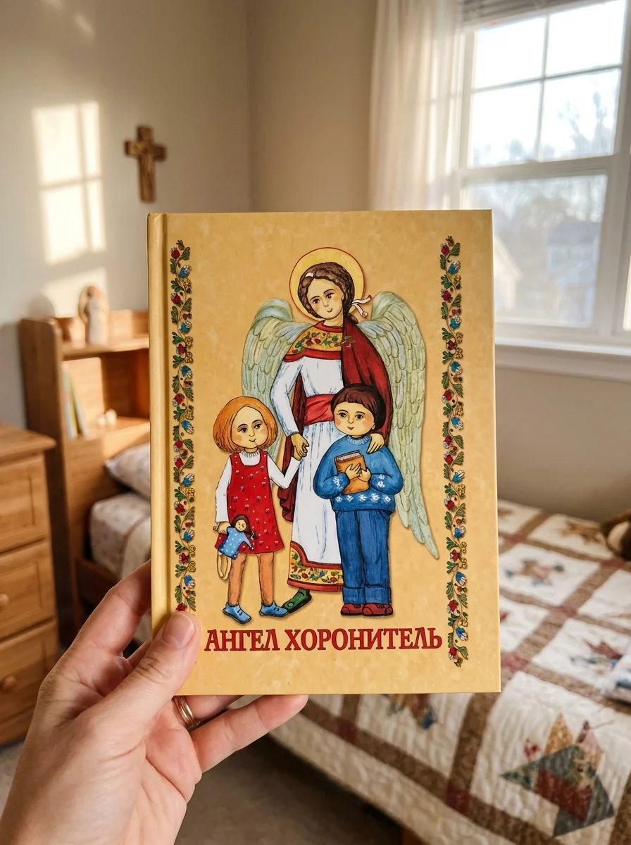 Молитовник "Ангел Хоронитель" — Світлана Янів, обкладинка