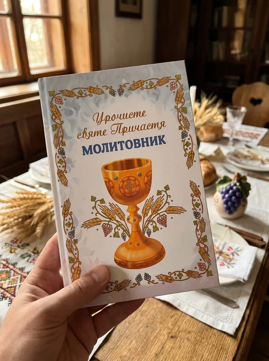 Молитовник «Урочисте святе Причастя» — Релігія