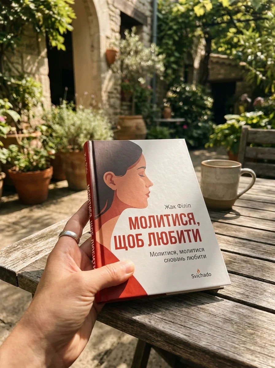 Молитися, щоб любити — Жак Філіп, обкладинка