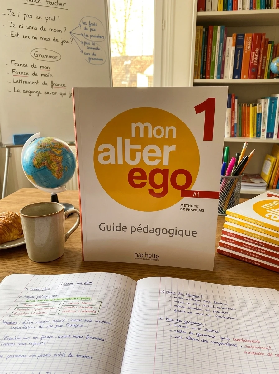 Mon Alter Ego. Niveau 1. Guide pedagogique — Вивчення мов