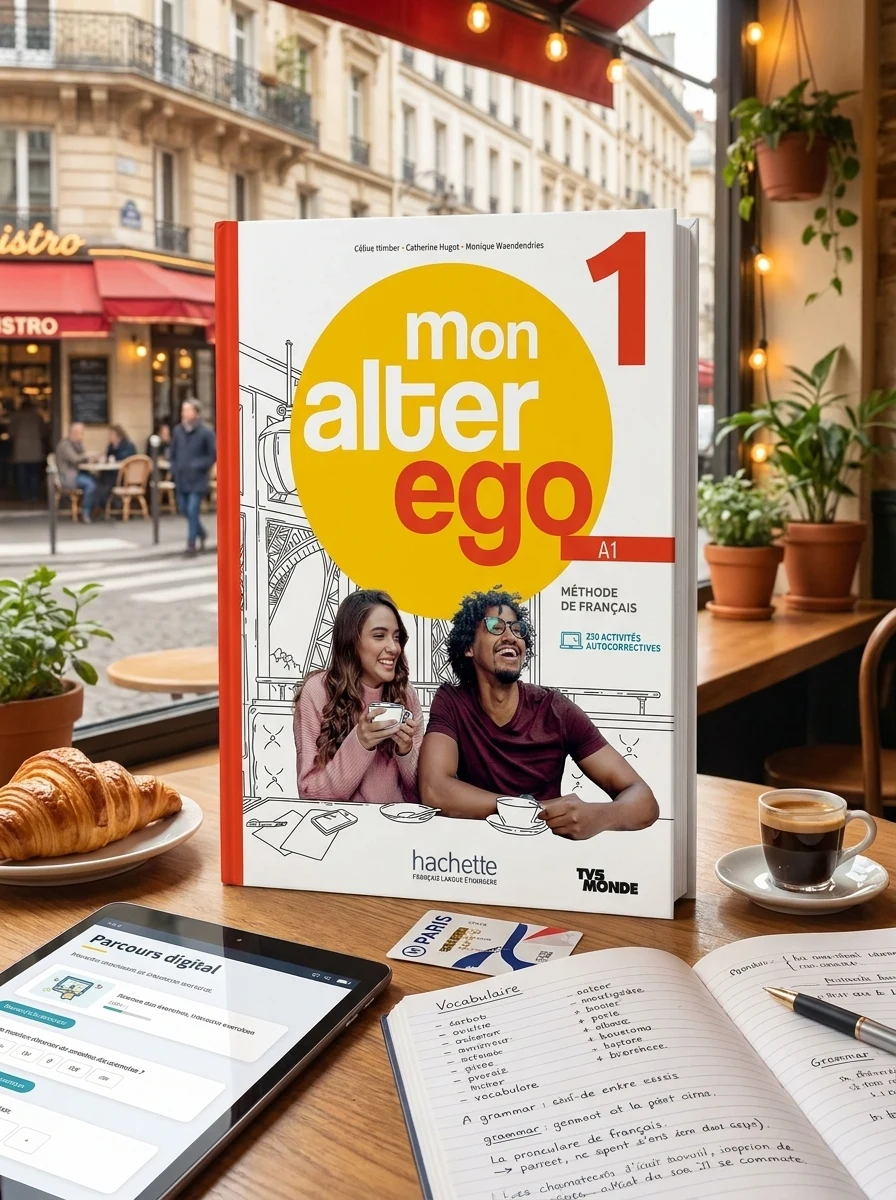 Mon Alter Ego. Niveau 1. Livre de l`eleve + Parcours digital — Вивчення мов