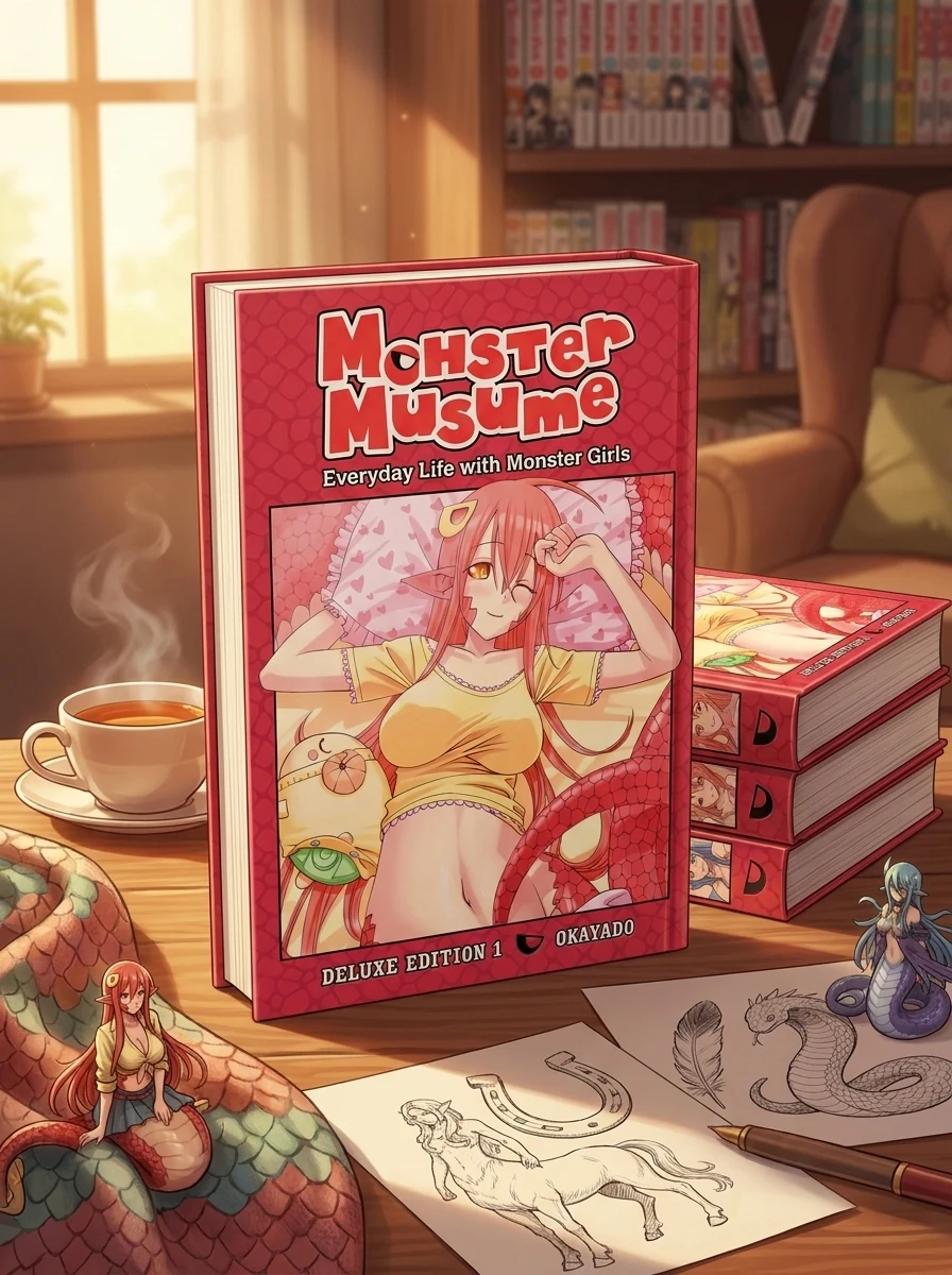 Monster Musume: Deluxe Edition 1 (Vol. 1-3 Hardcover Omnibus) — фото 2