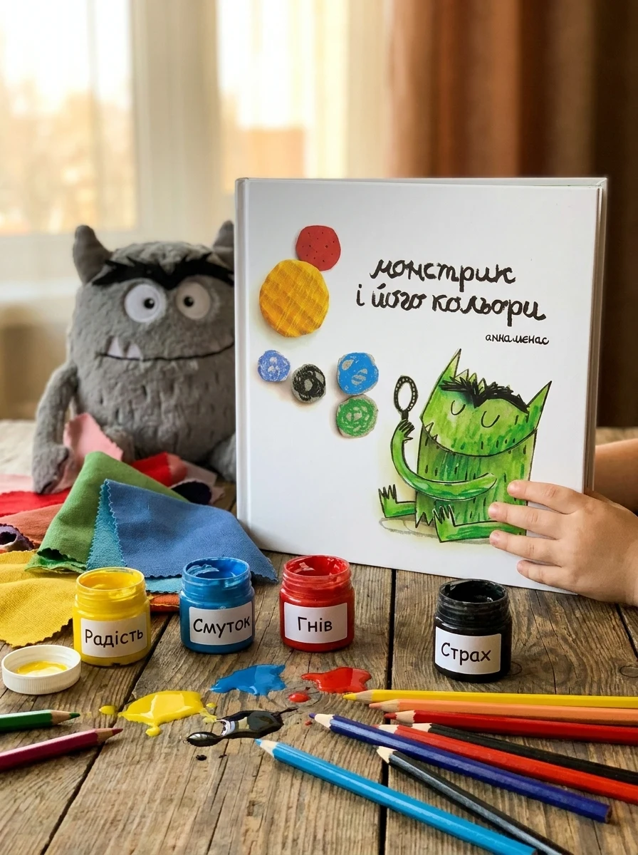 Монстрик і його кольори