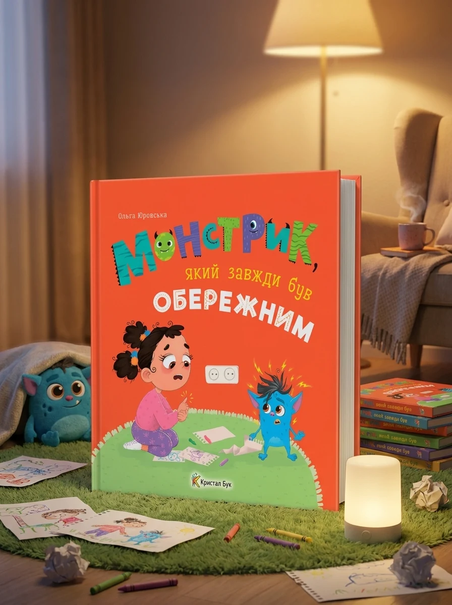 Монстрик, який завжди був обережним — Дитяча література