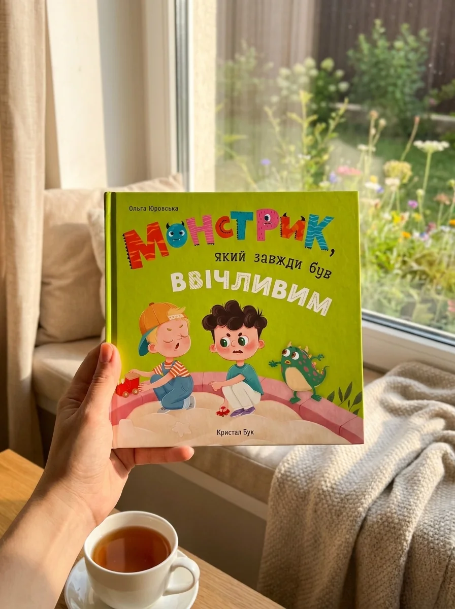 Монстрик, який завжди був ввічливим — Дитяча література