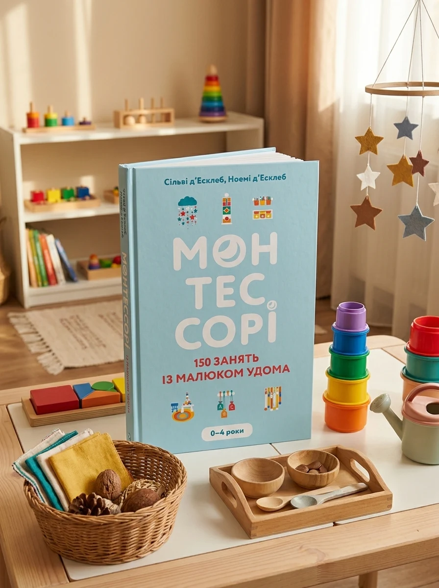 Монтессорі. 150 занять із малюком удома. 0-4 роки