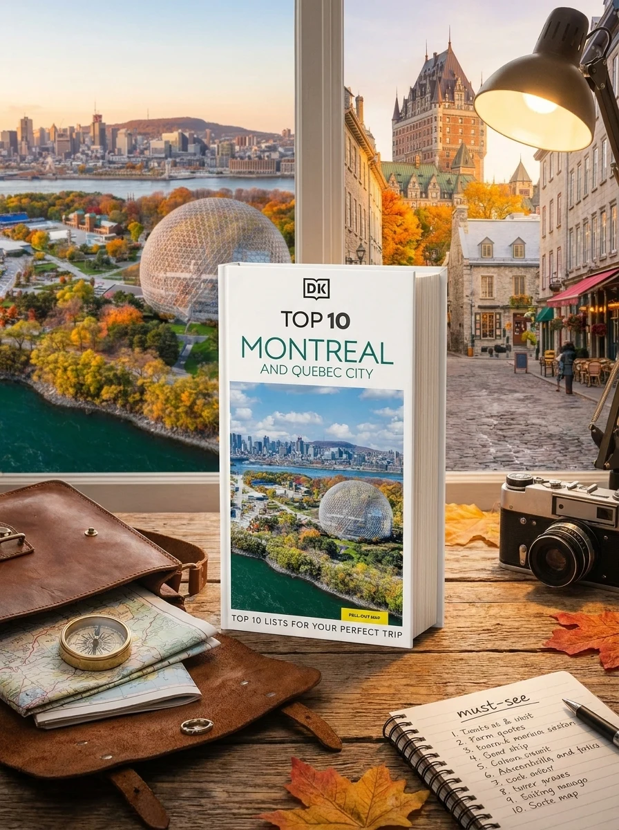 Montreal and Quebec City. Top 10, обкладинка