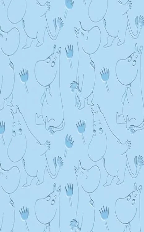 Moomin and Flowers Artisan Art Pocket Notebook,
