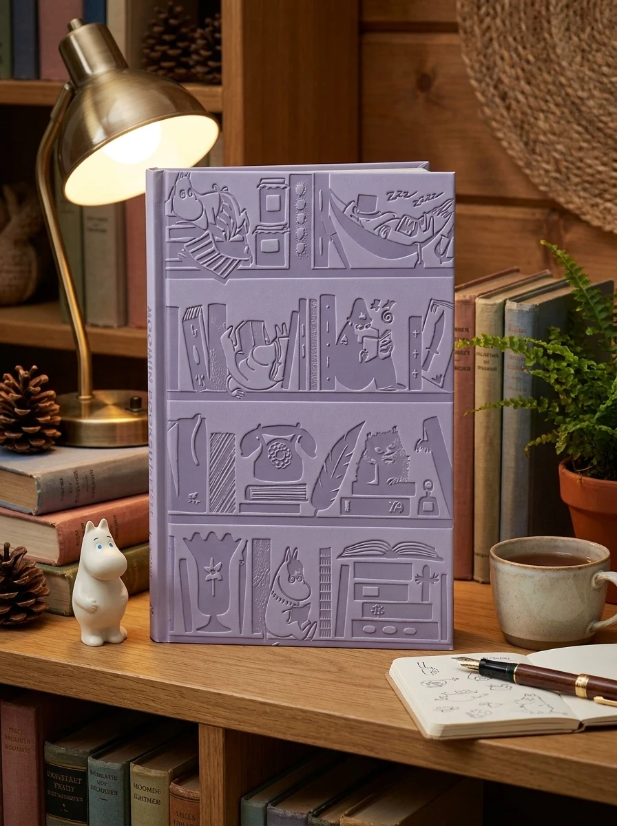 Moomin Bookshelves Artisan Art Notebook — Дім, сім'я, релігія