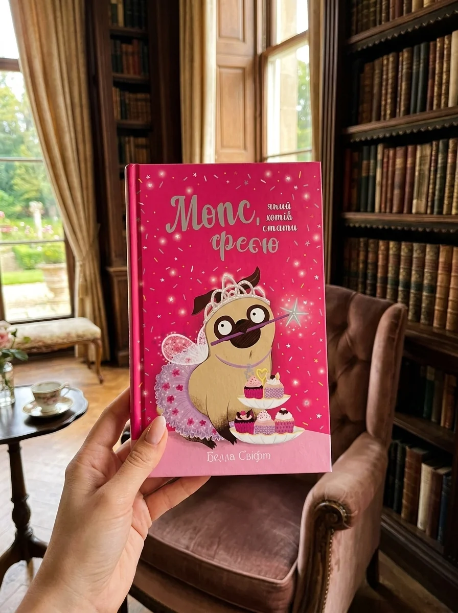 Мопс, який хотів стати феєю Книжка 6 — Свіфт Белла, обкладинка