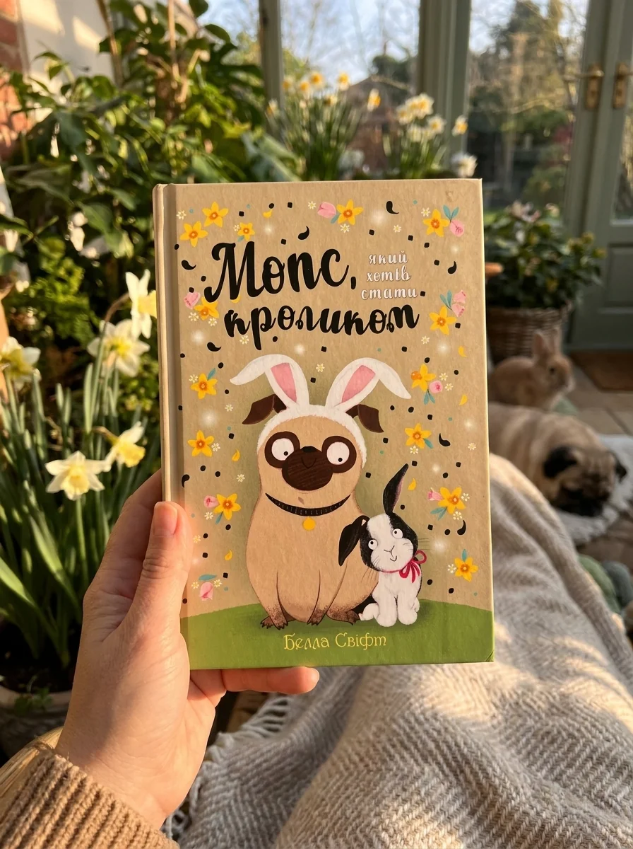 Мопс, який хотів стати кроликом. Книга 3 — Свіфт Белла, обкладинка