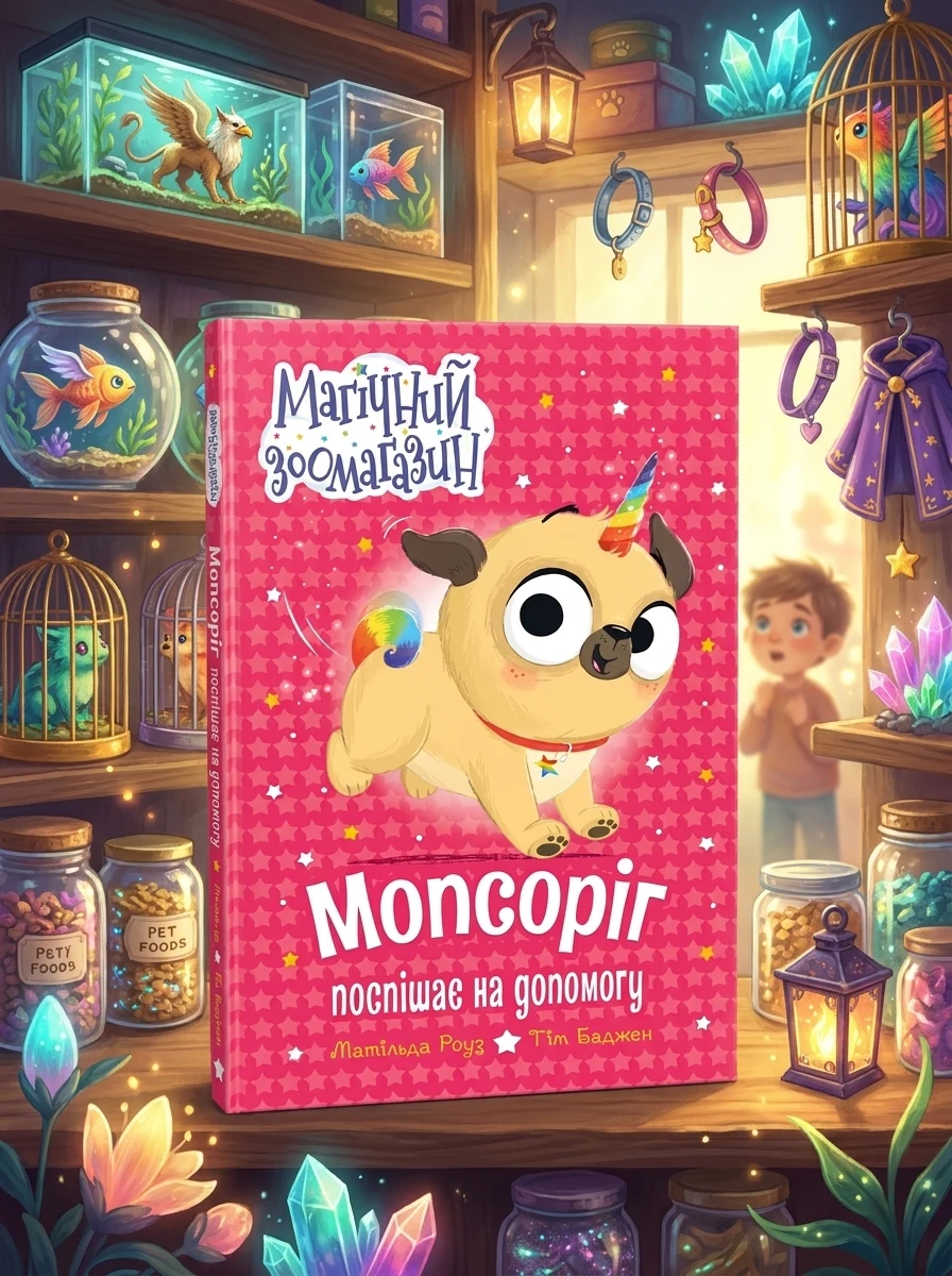 Мопсоріг поспішає на допомогу (Магічний зоомагазин #1) — Художня література