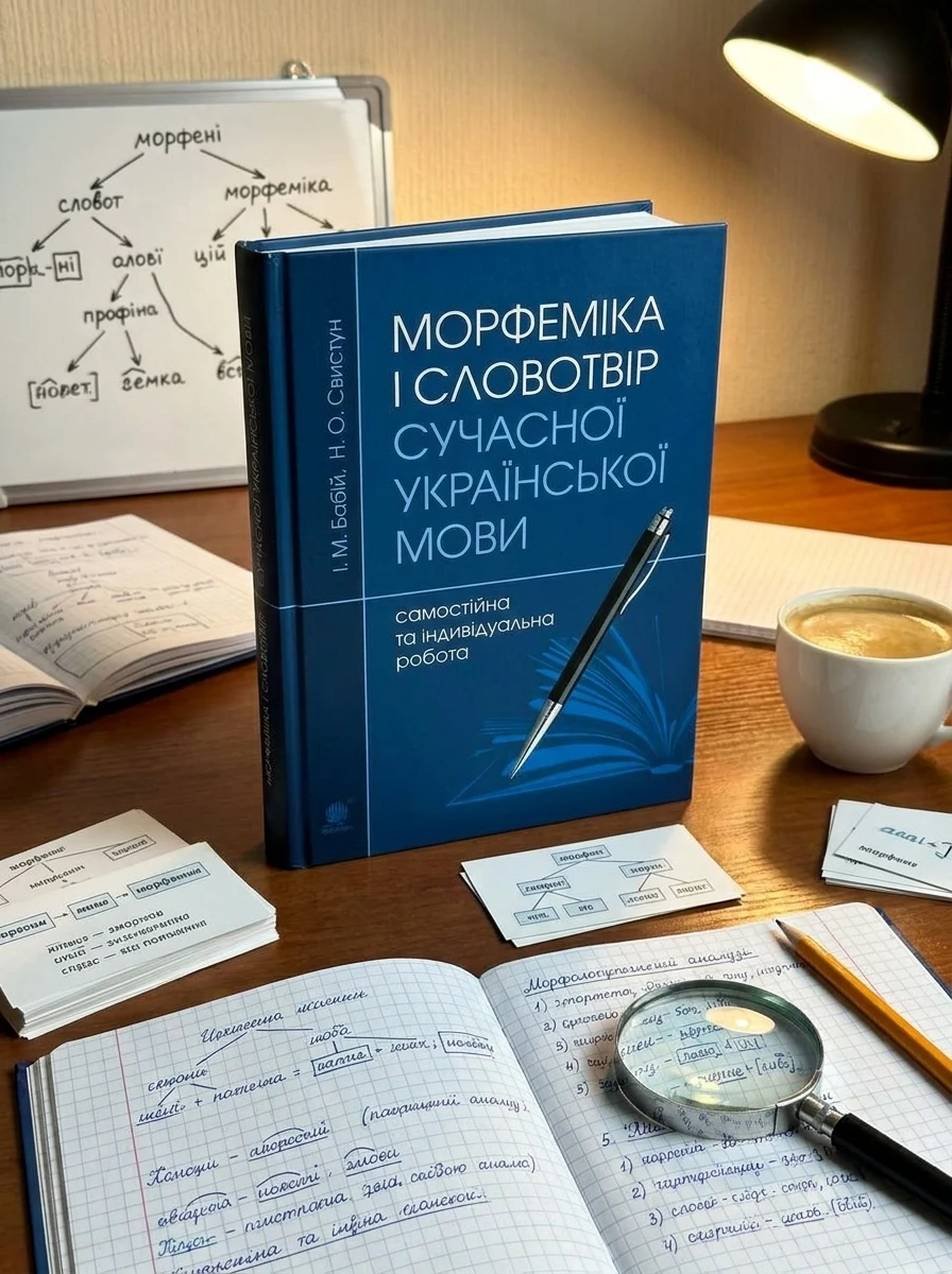Морфеміка і словотвір сучасної української мови: самостійна та індивідуальна робота. — Вивчення мов