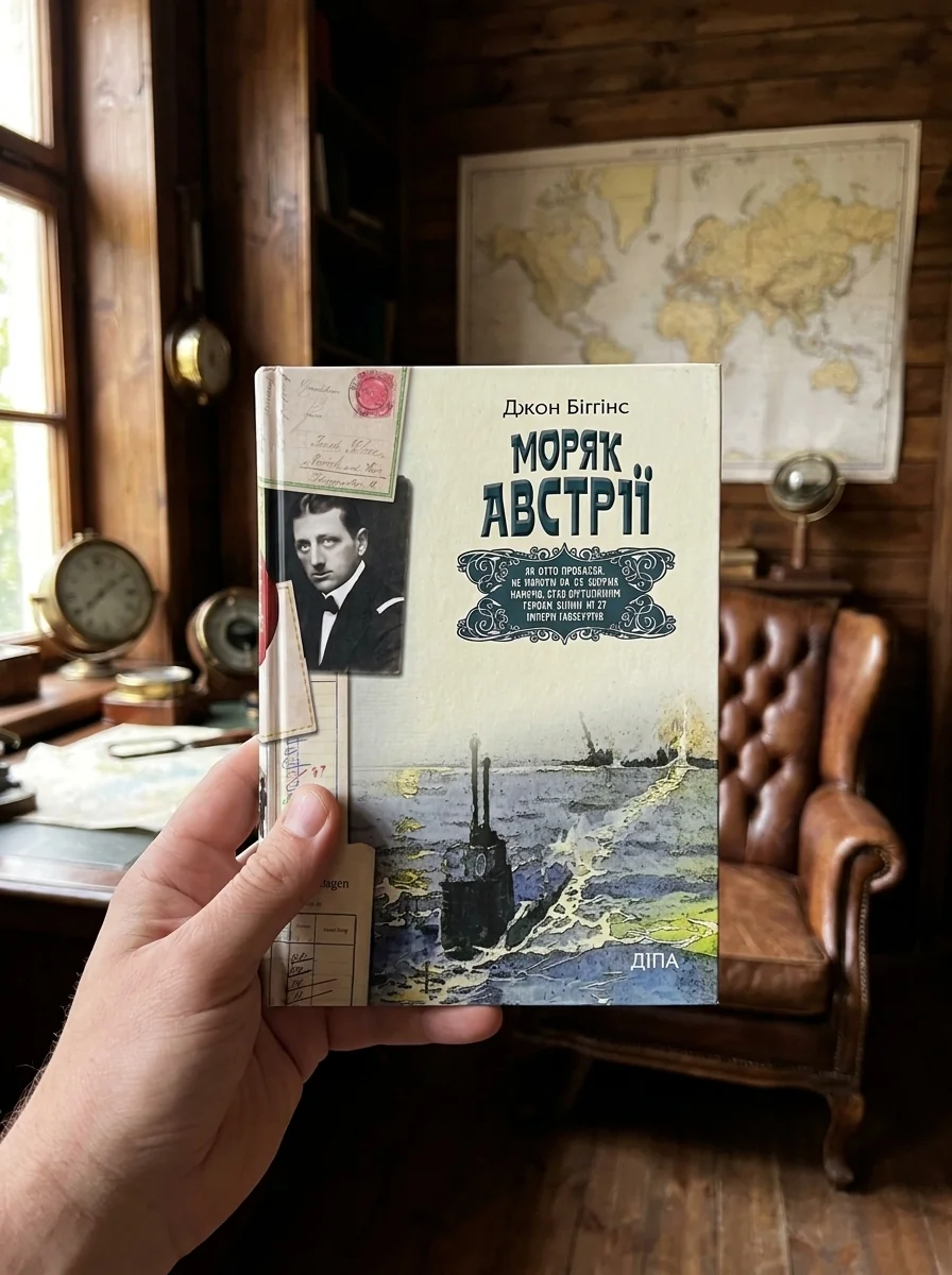 Моряк Австрії — Джон Біггінс, обкладинка