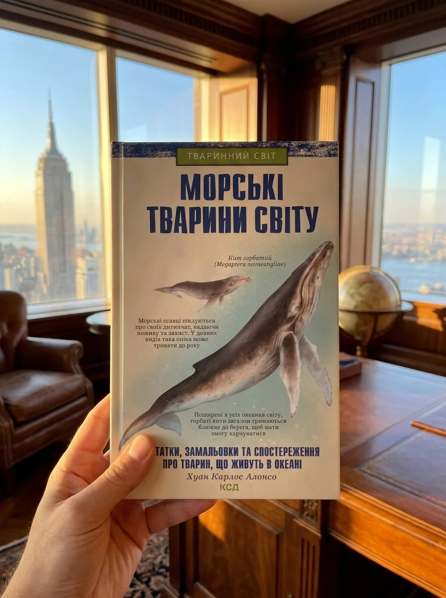 Морські тварини світу. Нотатки, малюнки та спостереження про тварин, що живуть в океані — Наука та психологія