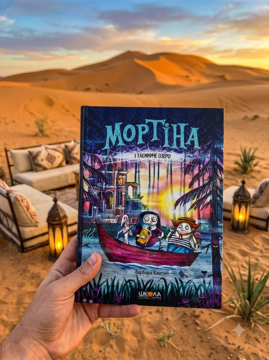 Мортіна і Таємниче озеро — Барбара Кантіні, обкладинка
