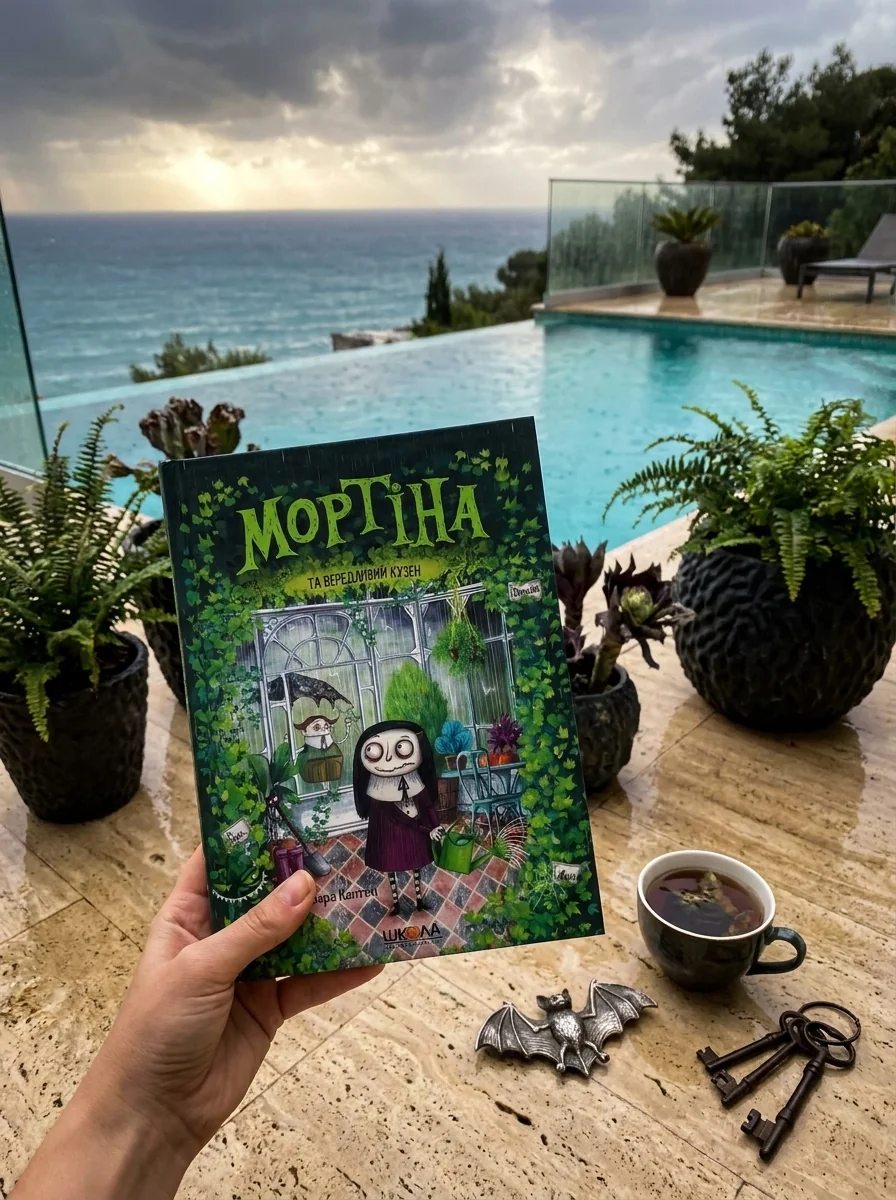 Мортіна та вередливий кузен — Дитяча фантастика