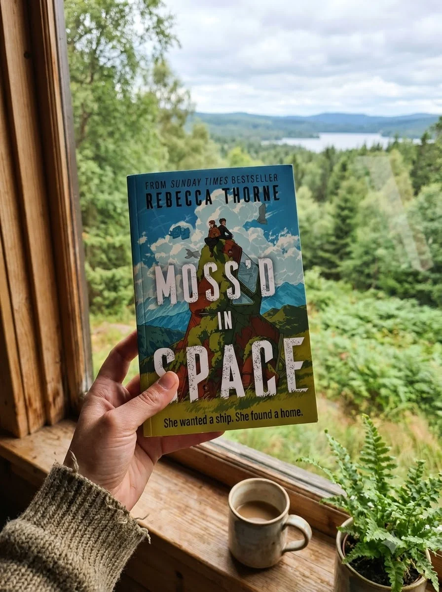 Moss'd In Space — Ребекка Торн, обкладинка