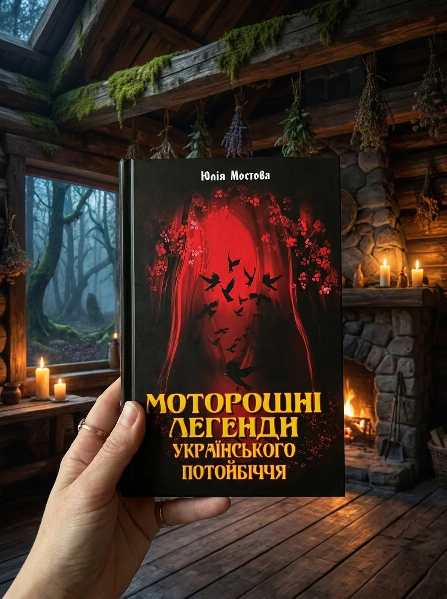 Моторошні легенди Українського потойбіччя — Мостова Юлія, обкладинка
