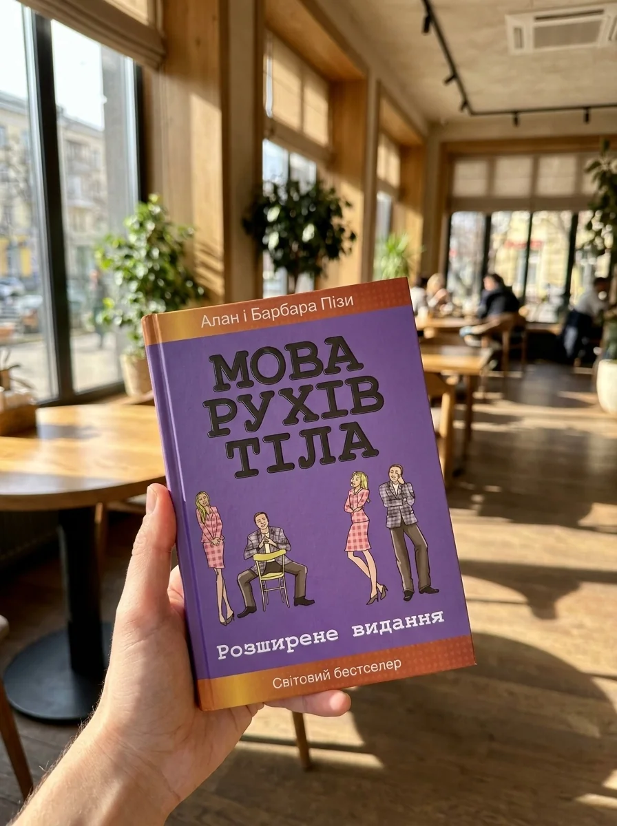 Мова рухів тіла (м'яка обкладинка) — Піз А., обкладинка