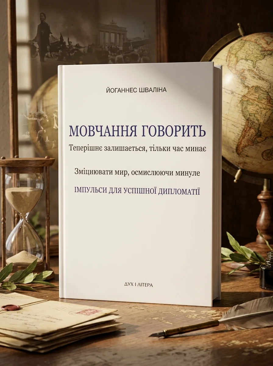 Мовчання говорить. Теперішнє залишається, тільки час минає. Зміцнювати мир, осмислюючи минуле — Історія та публіцистика