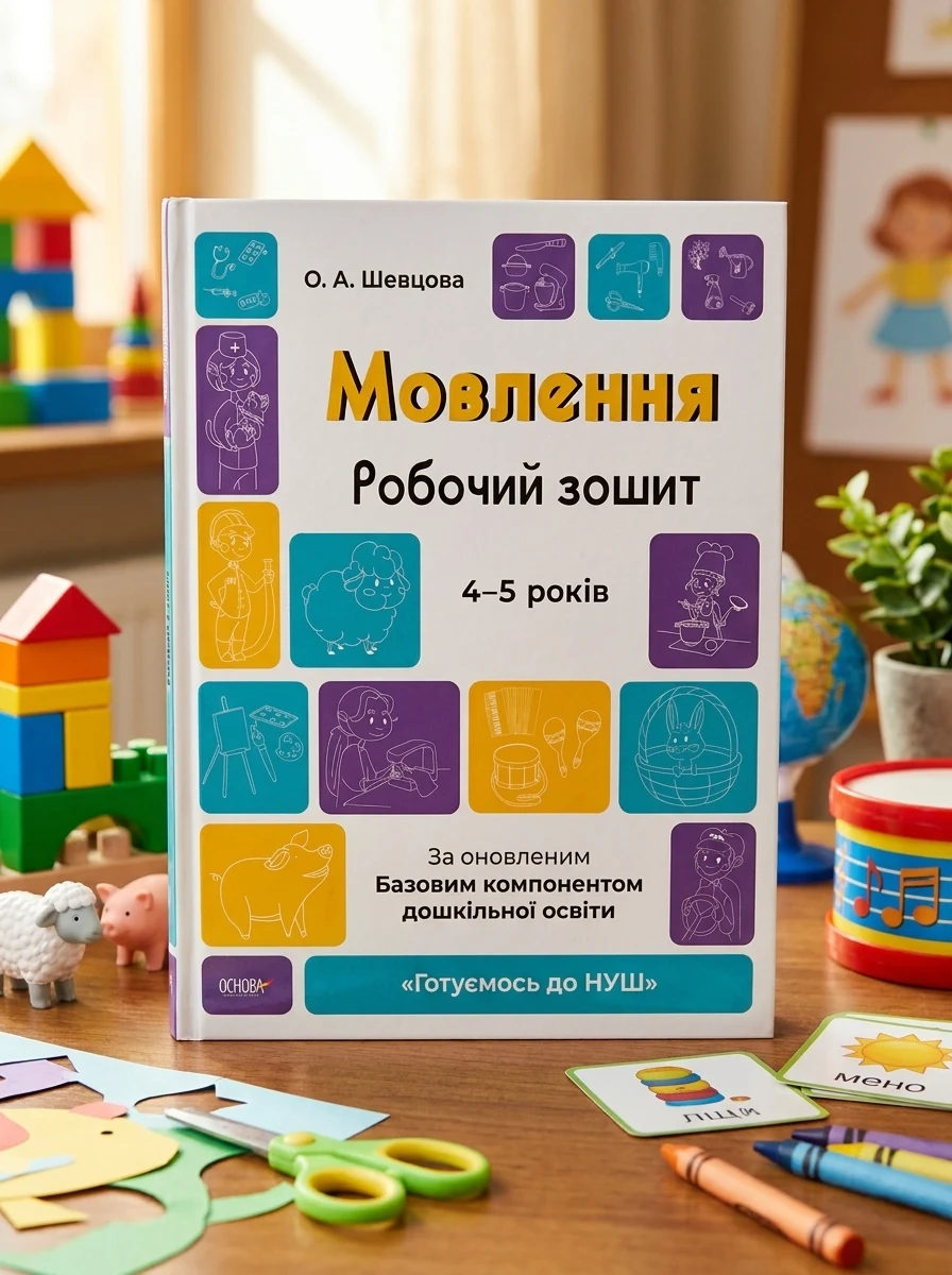 Мовлення. Робочий зошит. 4-5 років — Вивчення мов