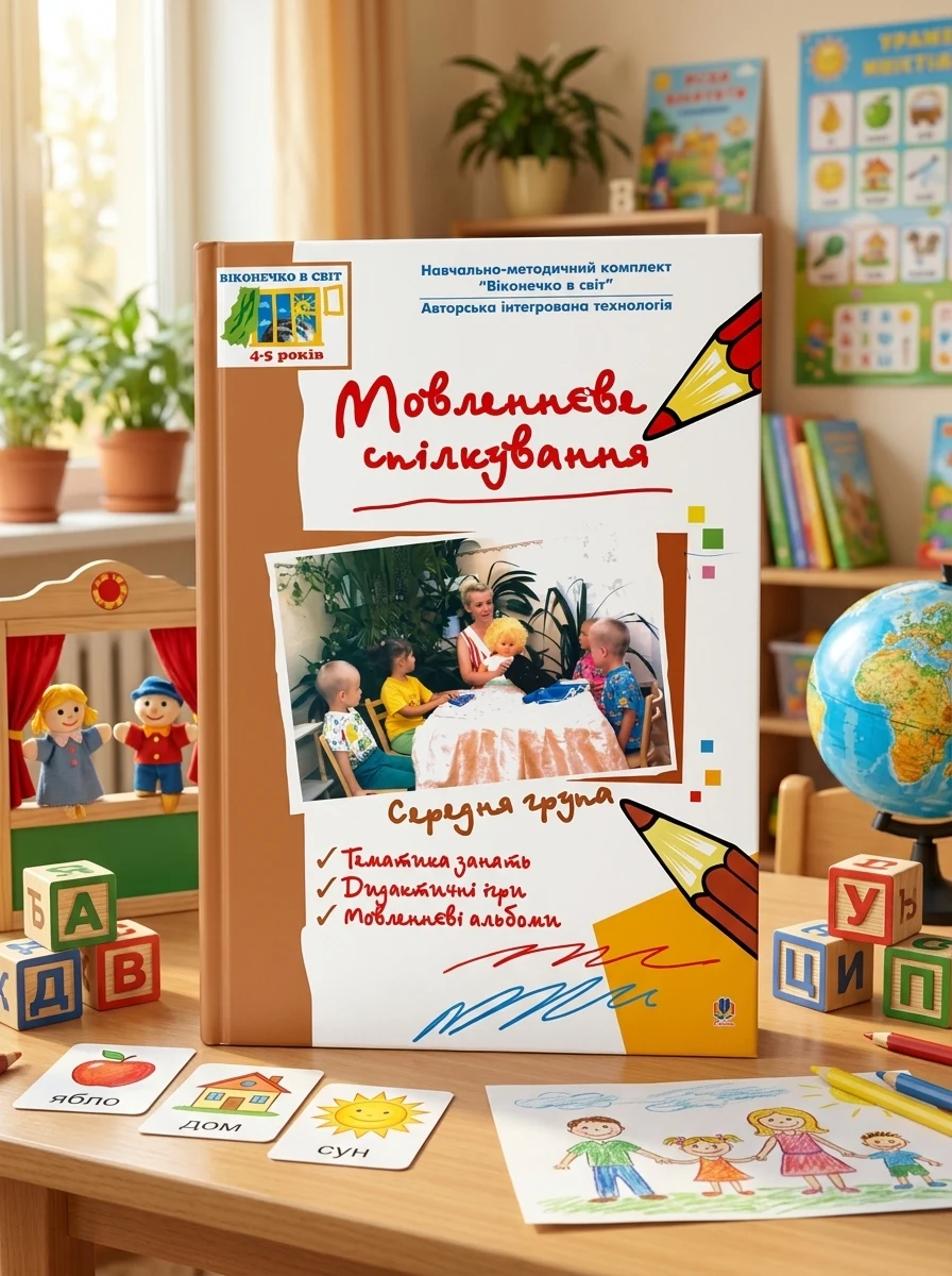 Мовленнєве спілкування. Середня група. Віконечко в світ — Вивчення мов