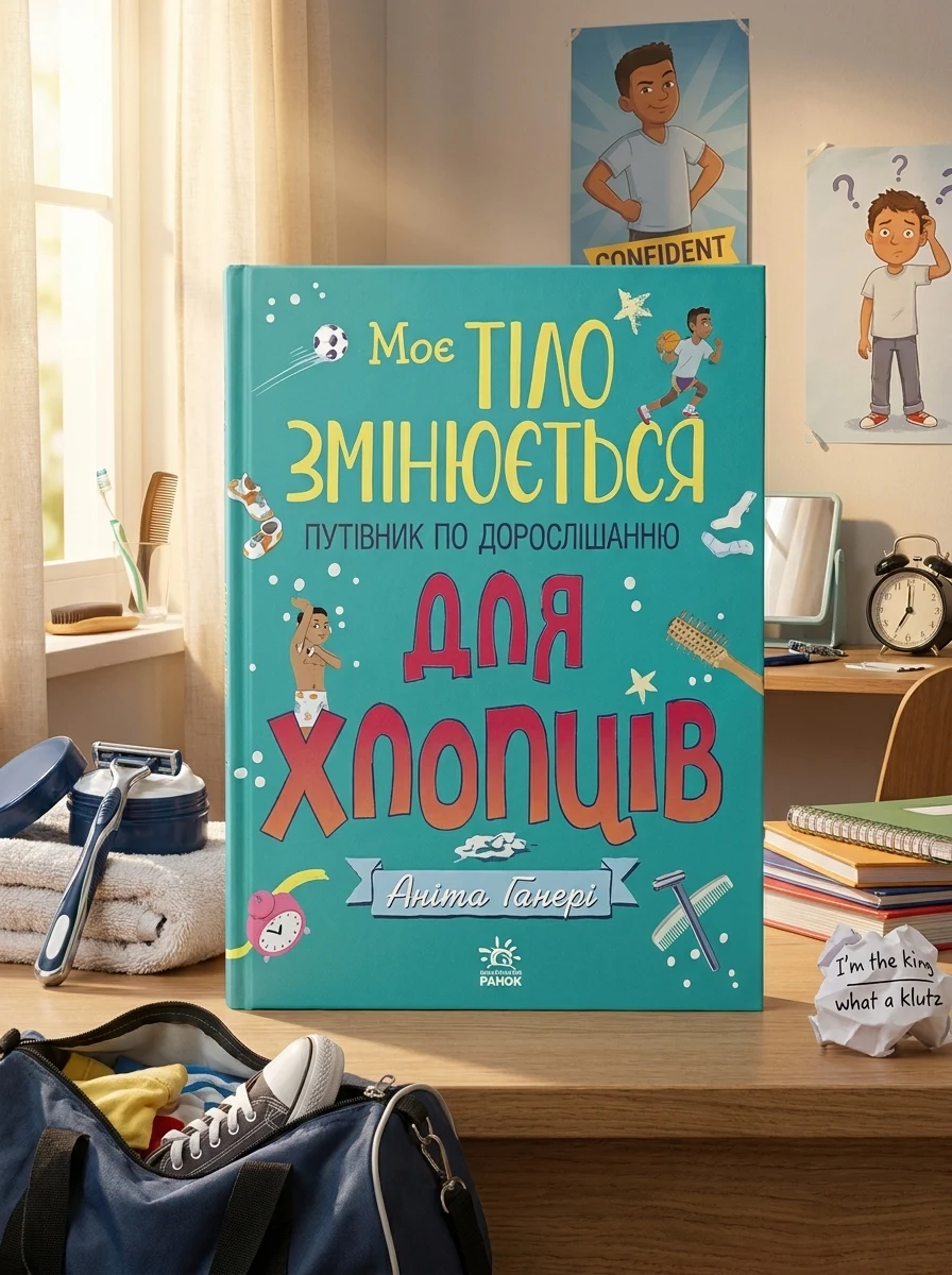 Моє тіло змінюється путівник по дорослішанню для хлопців — Дитяча література
