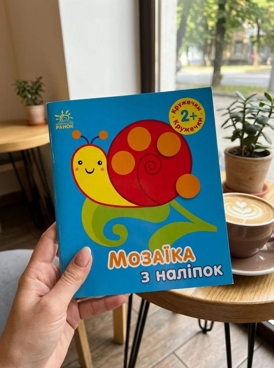 Мозаїка з наліпок. Кружечки. Для дітей від 2 років — фото 2