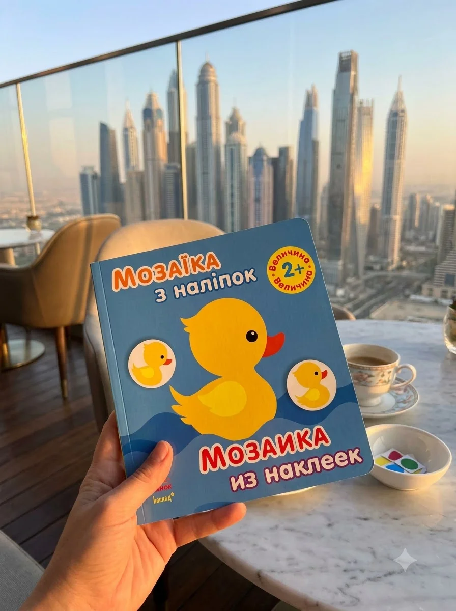 Мозаїка з наліпок. Величина — Дитяча література