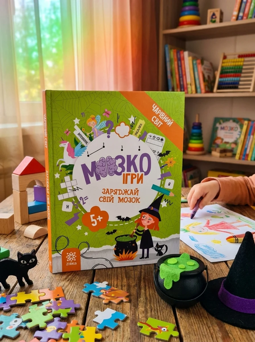 МозкоІгри ''Чарівний світ'' 5+, — Дитяча література