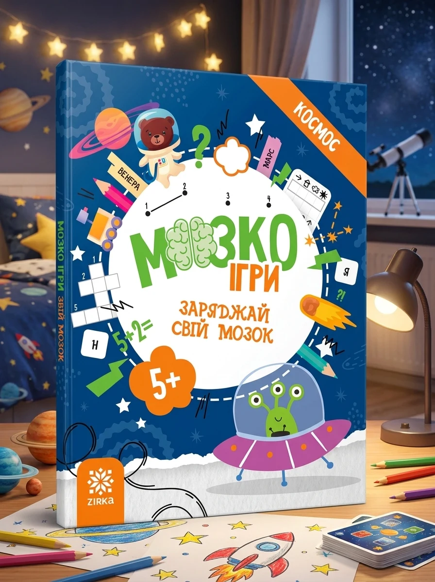 МозкоІгри ''Космос'' 5+, — Дитяча література
