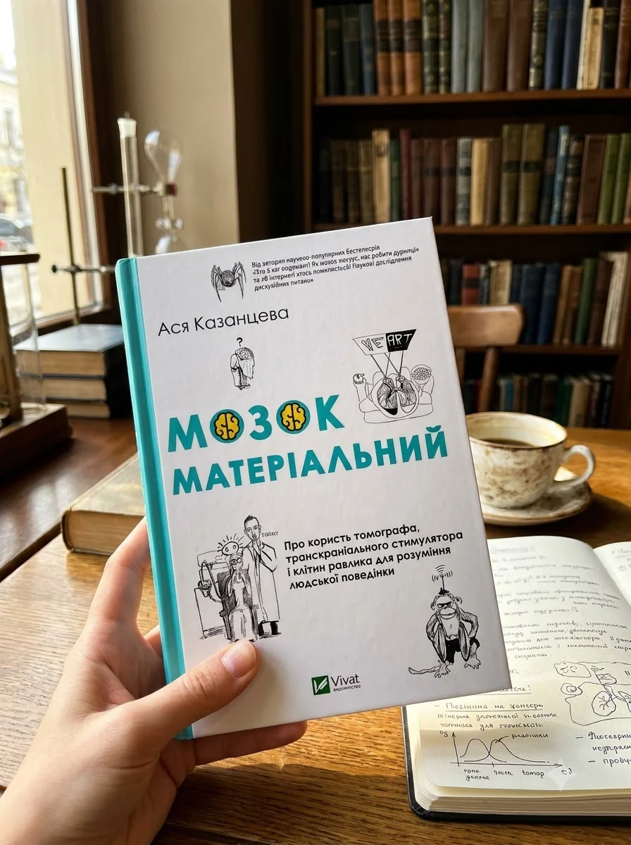 Мозок матеріальний. Про користь томографа, транскраніального стимулятора і клітин равлика — Книги
