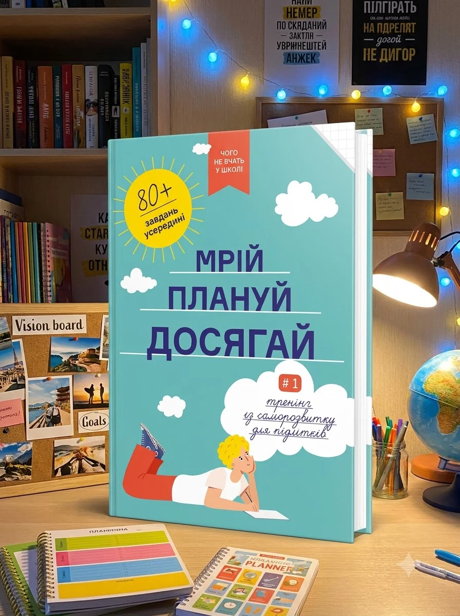 Мрій. Плануй. Досягай. Тренінг із саморозвитку для підлітків №1 — Команда авторів Моноліт Bizz, фото 2