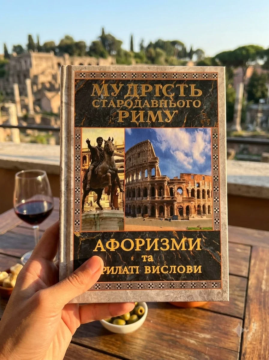 Мудрість Стародавнього Риму. Афоризми та крилаті вислови — Дудченко Л., обкладинка