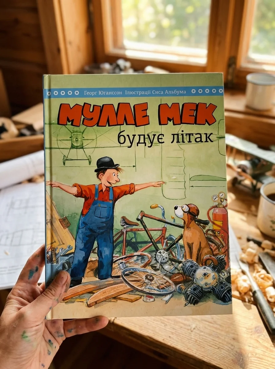 Мулле Мек будує літак — Дитяча література