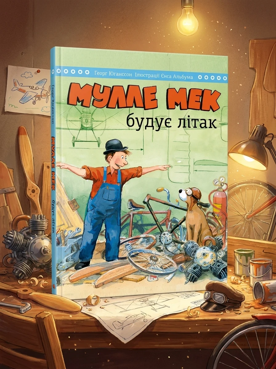 Мулле Мек будує літак — Дитяча література