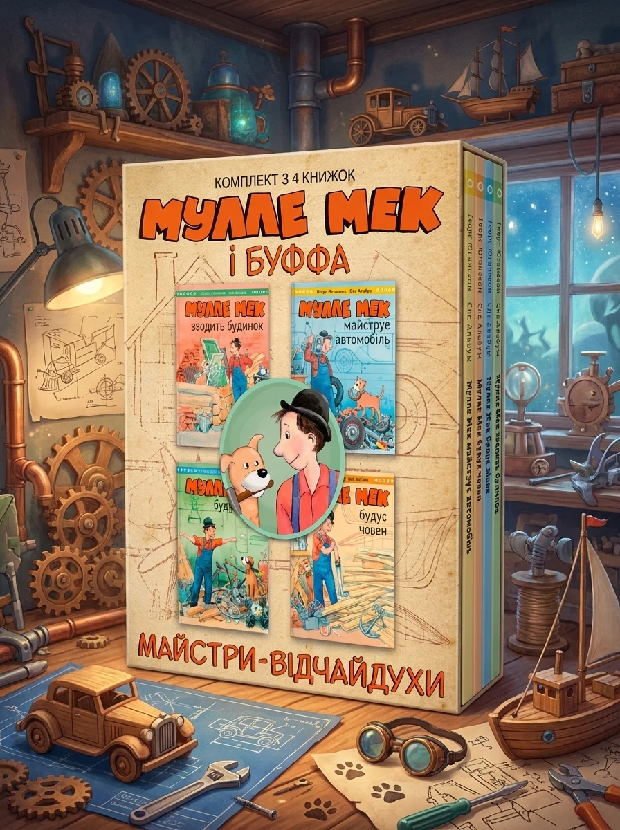 Мулле Мек та Буффа - майстри-відчайдухи — Дитяча література