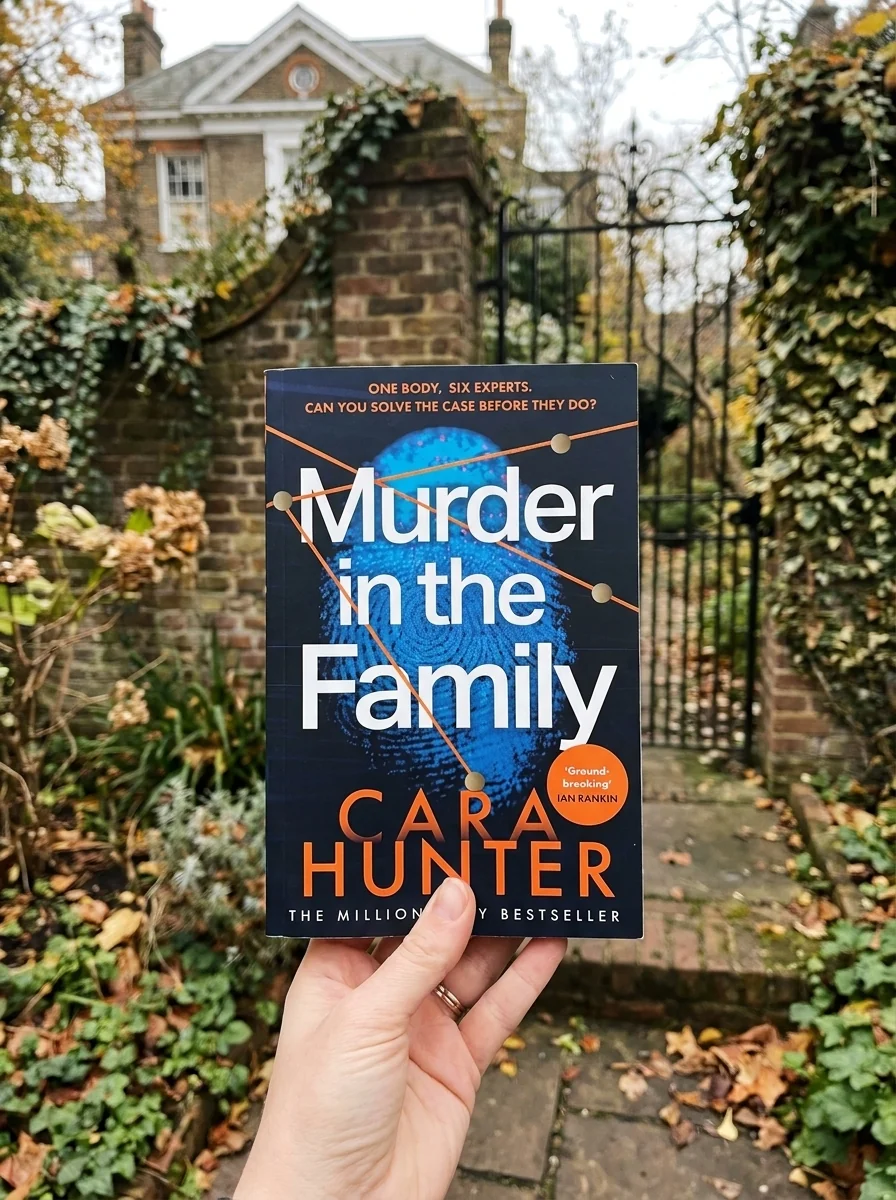 Murder in the Family — Кара Хантер, обкладинка