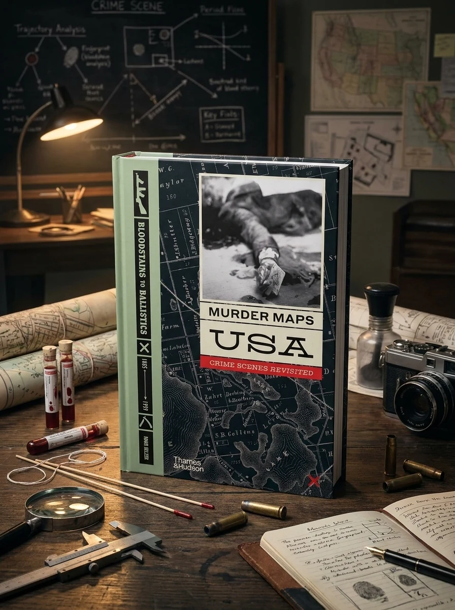 Murder Maps USA. Crime Scenes Revisited, Bloodstains to Ballistics — Наука та психологія