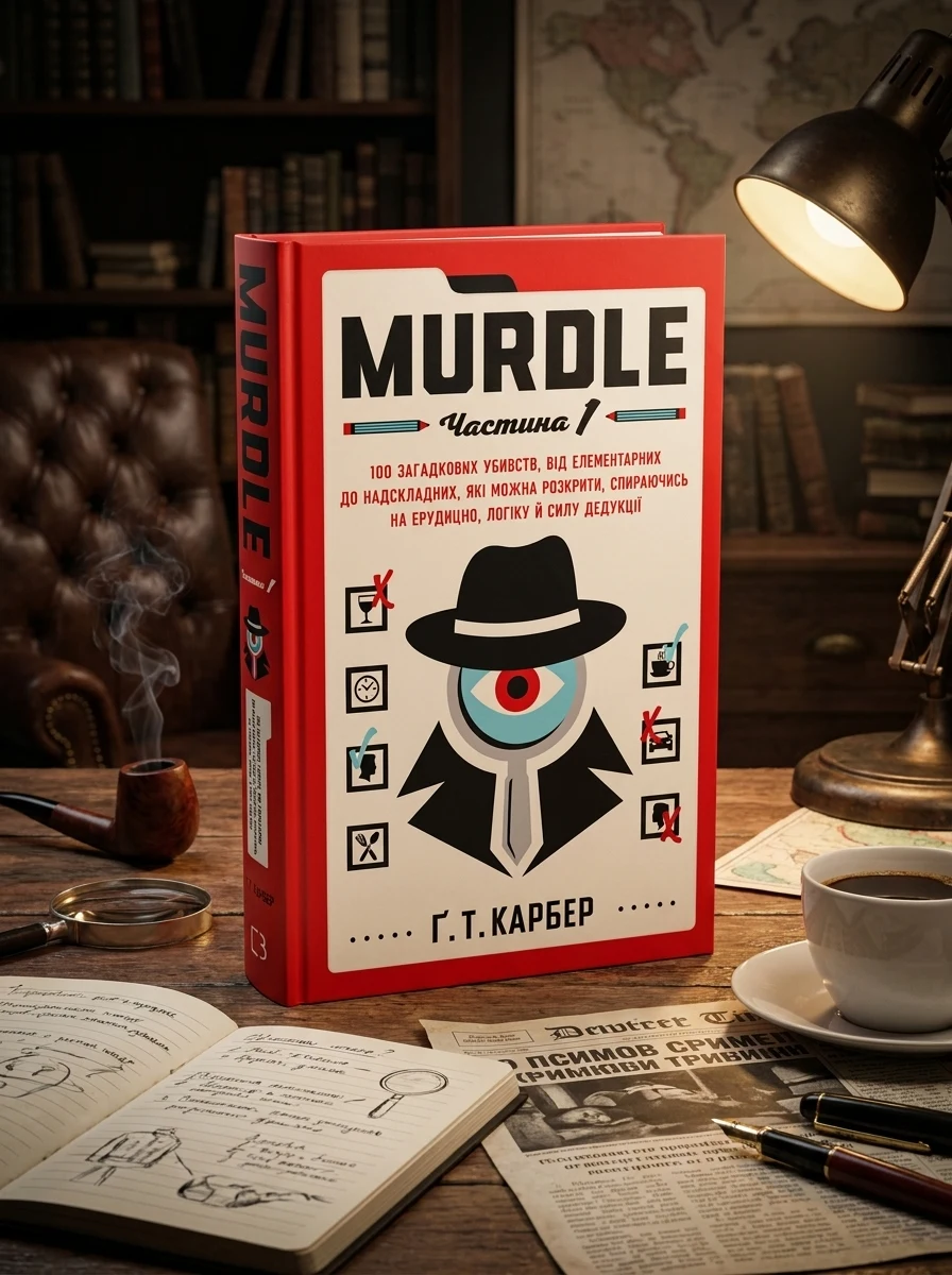 Murdle. Частина 1. 100 загадкових убивств, від елементарних до надскладних, які можна розкрити, спираючись на ерудицію, логіку й силу дедукції — Художня література