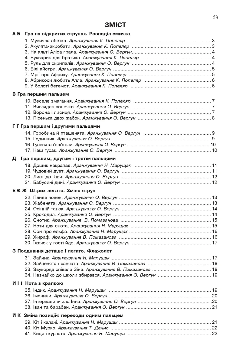 Музична абетка для маленьких скрипалів. 1-2 класи. Клавір — Наталія Плахцінська, фото 3