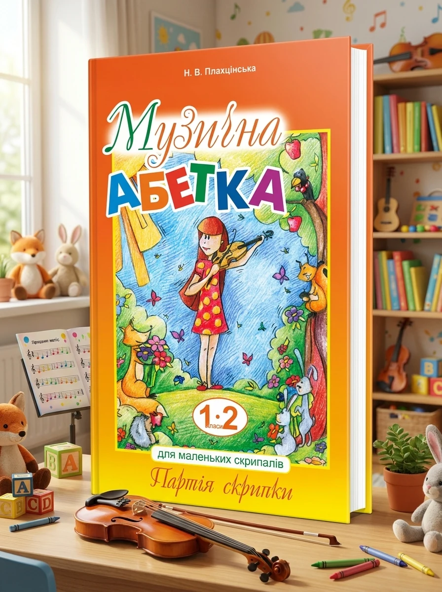 Музична абетка для маленьких скрипалів — Дитяча література
